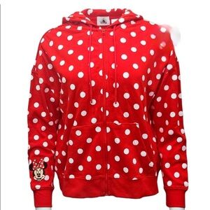 Disney Minnie Mouse Red and White Polka Dot Jacket